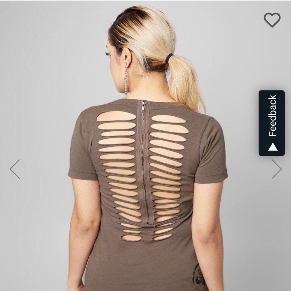 Affliction Whispering Wind Baby T-Shirt Medium